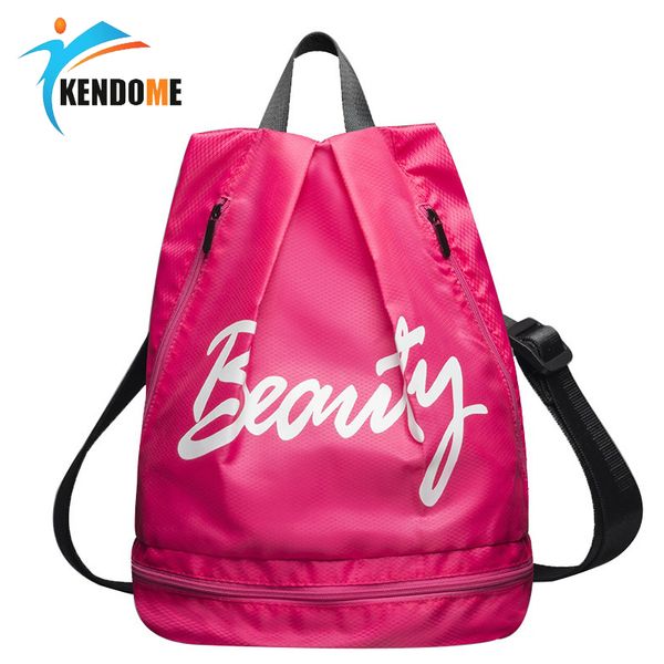 

women's gym swimming bag sport beach backpack waterproof fitness bag girls swim collection bags bottom shoe pocket sac de sport