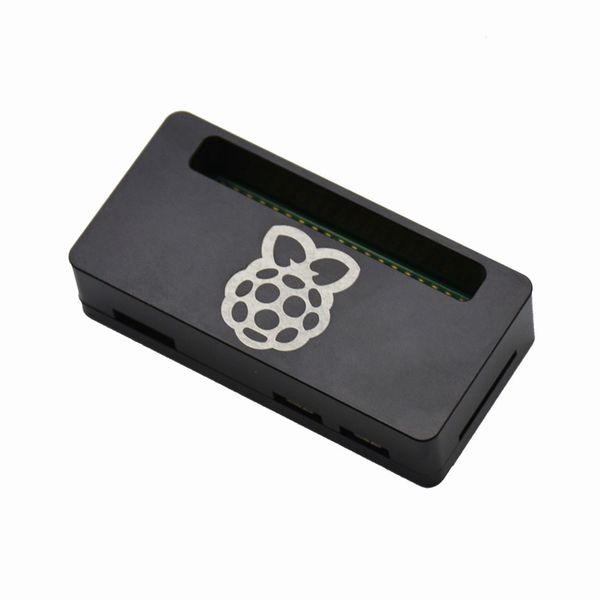 

raspberry pi zero aluminum case for raspberry pi zero w shell compatible with rpi 0 and rpi 0 w - black