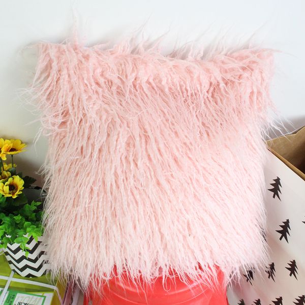 

1pc thick soft throw pillow case sofa waist cushion cover home office decoration