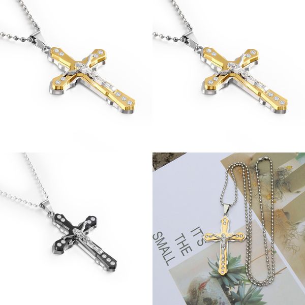 

man pendeloque cut hiphop hip hop jewelry cross necklace wings gift vintage flower necklace mens necklaces silver chains 18 inch