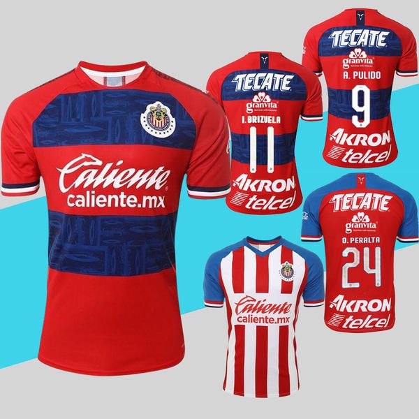 

chivas jersey 2020 soccer jersey liga mx 2019 20 home away chivas de guadalajara more 10pcs dhl shipping, Black;yellow