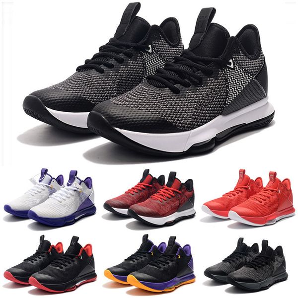 

man lebron witness iv 4 ep kids basketball shoes purple athletic trainers gym olympic fashion men sneakers, Black