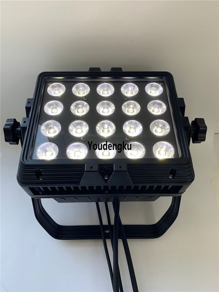 IP65 LED Şehir Renk Açık 20x18 w RGBWA UV 6in1 DMX LED Yıkama Işık açık duvar yıkayıcı led dmx