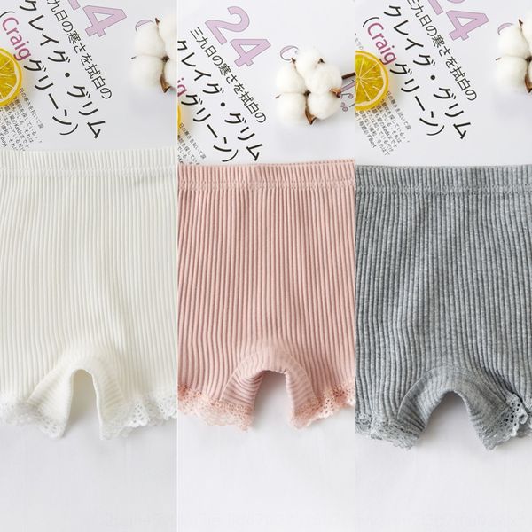 

bs4xz girl's double crotch small and medium-sized children's safety pants underwear safety pants lace thread 95 cotton three-point, Camo