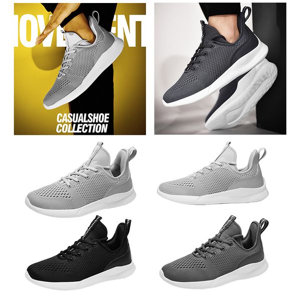 

wholesale fashion for men running shoes triple black grey white net mesh breathable trainers sports designer sneakers size 39-45, White;red