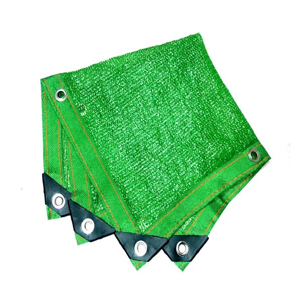 

edge punching green sun shelter shade cover new style canopy cloth six needles dense various size