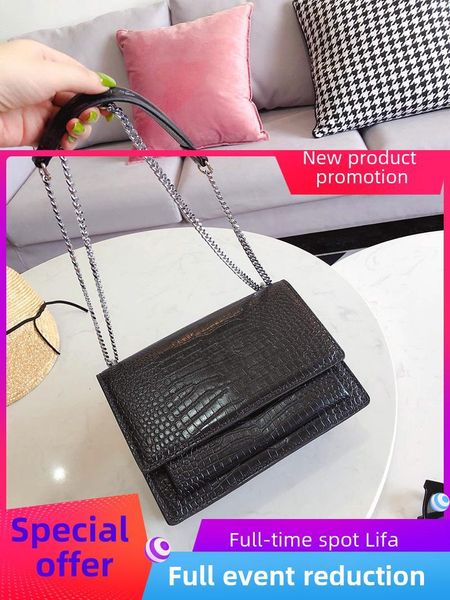 

luxury handbags women bags designer crocodile shoulder crossbody bags chain bag fashion paris red purses female bag