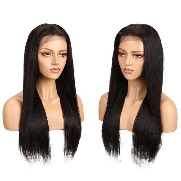 

360 lace frontal wig pre plucked with baby hair lace wig lace front human hair wigs for black women peruvian remy hair wig