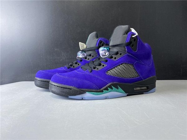 

wholesale 2020 5 alternate grape basketball shoes grape ice black clear new emerald fashion sport sneakers ship with box