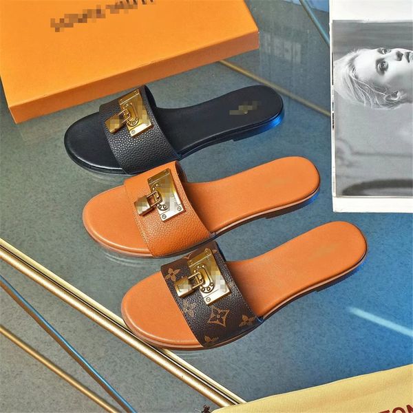 

2020 new fashion womens summer rubber leather sandals beach slide fashion scuffs slippers outdoors indoor shoes size 35-42, Black
