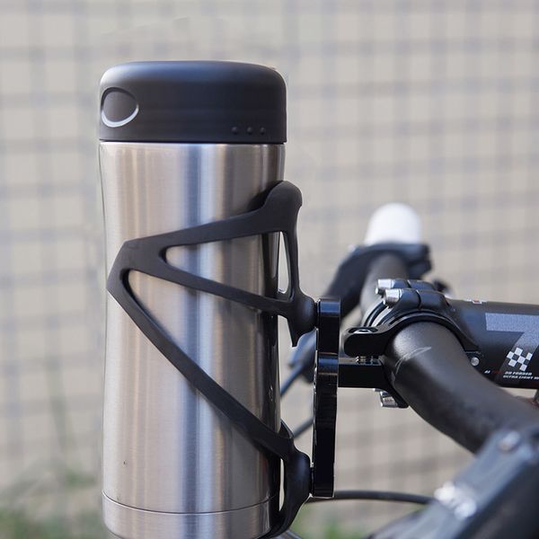 

bicycle bottle holder cage mount adapter lightweight aluminum alloy adjustable mtb road bike handlebar water bottle holders