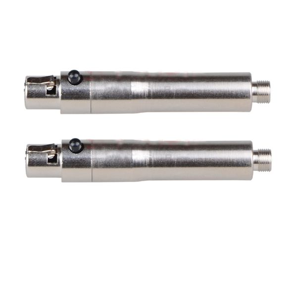 Freeshipping 4PCS / lot Mini-XLR-Buchse auf 3,5 mm Stereo-Klinke female Audio Adapter-Stecker