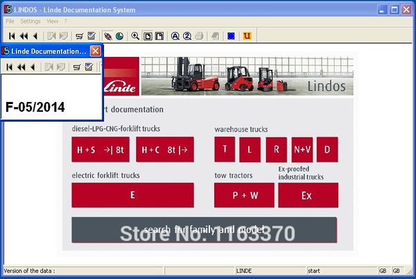 

linde forklift trucks epc lindos 2014.12 with linde truck expert 2014.12 (repair manuals for forklift trucks