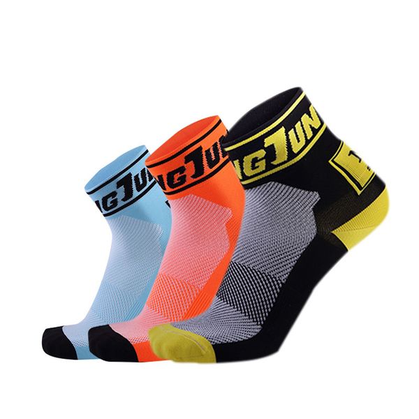 

professional outdoor anti slip soccer socks riding socks cycling sports bike 6 colors 66, Black