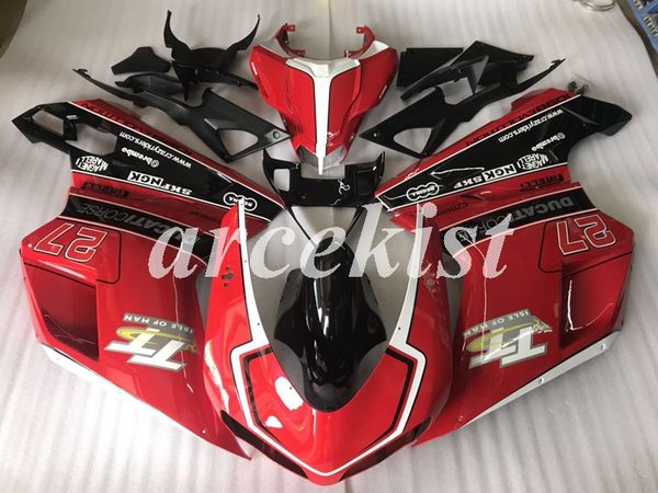 

новый abs инъекция полный комплект обтекатели, пригодный для ducati 848 evo 1098 1198 1198s 2007 2008 2009 2010 2011 2012 body набор пользов