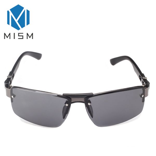 

mism cool men fashion mirror sunglasses unique style driving glasses for male, White;black