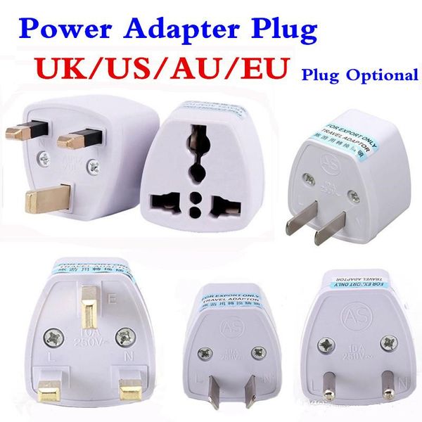 Universal Travel Cell Phone Adaptadores UE US UK 250V 10A CA Power Plug Tomada Conversor