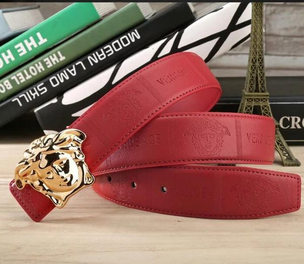 

2019. new fashion brand men's business belt automatic belt buckle, Black;brown