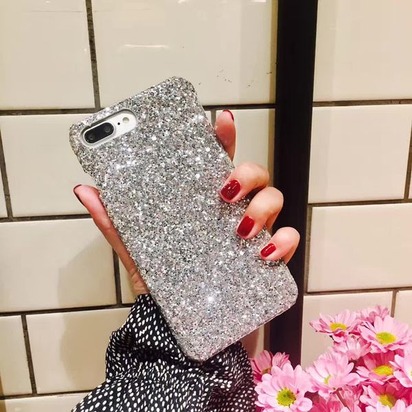 

new luxury luxury glitter sequin phone case for iphone 11 xs 6s xr iphone 7pius iphone 8pius