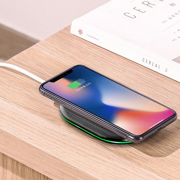 

Wireless Chargers Pad for IPhone 11 X XR XS Max 10W Fast Wireless Charging for Samsung S9 S8 Note 8 9 S7 Charger IPad Hot Sale New-3