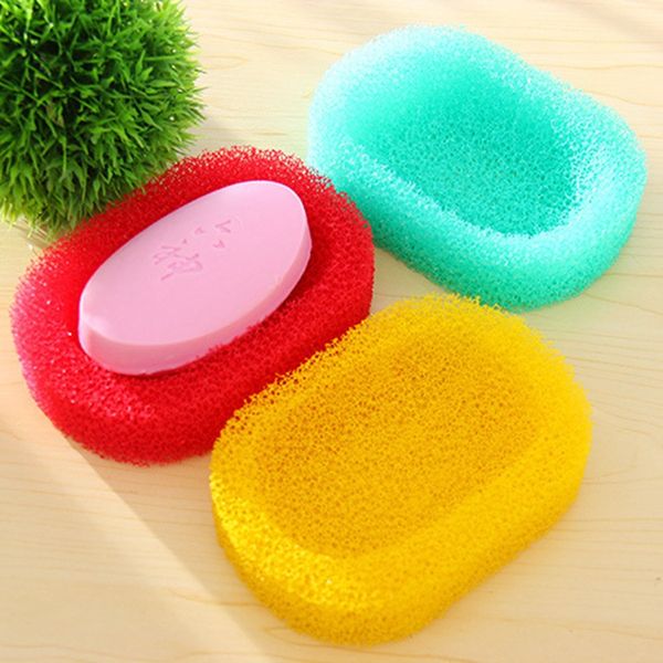

creative sponge soap box simple home absorbent and easy to dry l bathroom cleaning soap dish wholesale