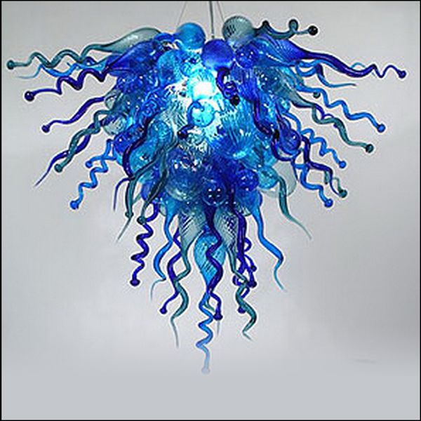 

contemporary modern crystal handmade blown murano glass chandeliers ceiling decorative blown glass chain pendant lamps for l lobby decor