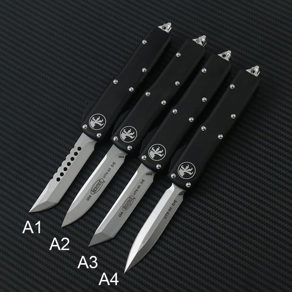 

Микро-автоматический МТ техника UTX по 85 нож двойного действия тактические ножи карманный нож алюминиевая ручка инструменты автоматического ВДГ