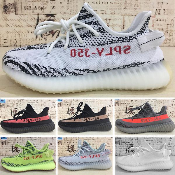 

2019 latest kanye west running shoes v2 clay true form hyperspace men women sneakers fashion sports runners size 5-12 available, Black