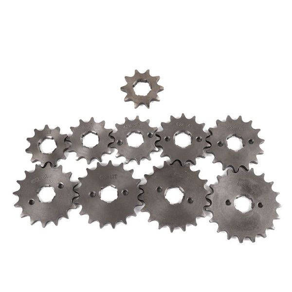 

dirt велосипед мотоцикл скутер 428-20mm-10t / 19t цепь передней звездочки шестерни отверстие диаметром 20 мм от 10 зуба 19tooth