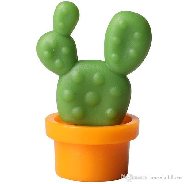 

кактус наклейка холодильника набор 6 шт мини мясистых наклеек холодильника мило трехмерное магнитная наклейка наклейка сообщения украшение