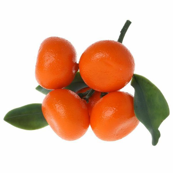 

kitchen artificial tangerine supplies parts props realistic simulated foam