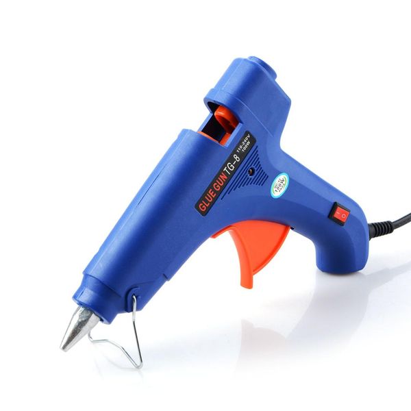 

100w melt glue gun 100v-240v professional constant temperature glue gun craft repair tool with switch us/eu plug optional