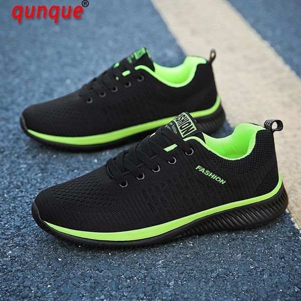 

men s casual shoes sneakers summer flying fabric lac-up lightweight comfortable breathable walking plus size 2019 new mesh