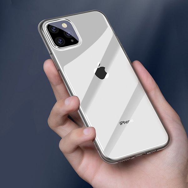 

Телефон чехол для iPhone 11 Pro Max Коке Ultra Thin Мягкие TPU силикона задняя крышка для iPhone XI X