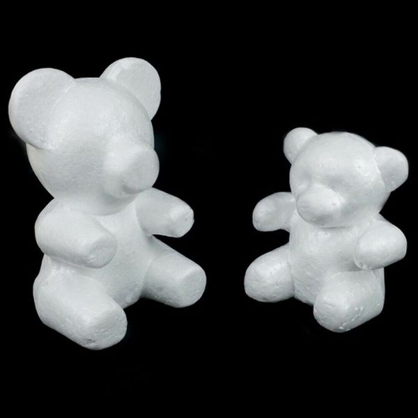 

foam bear modeling polystyrene styrofoam for diy valentines decoration 15/20cm dolls foam bear modeling polystyrene styrofoam