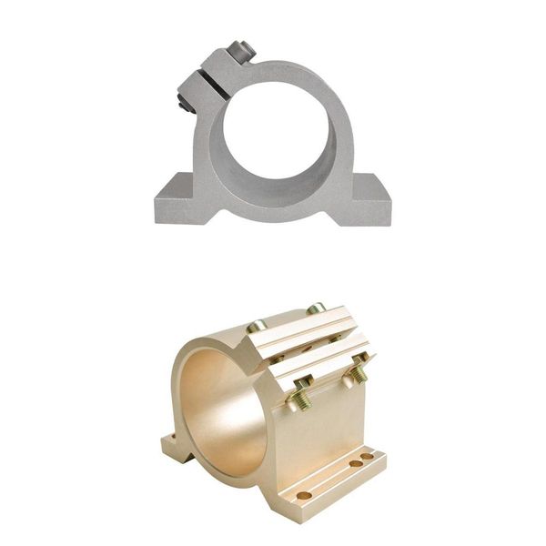 

2x cnc spindle bracket holder support clamp router millng machine diy 65mm