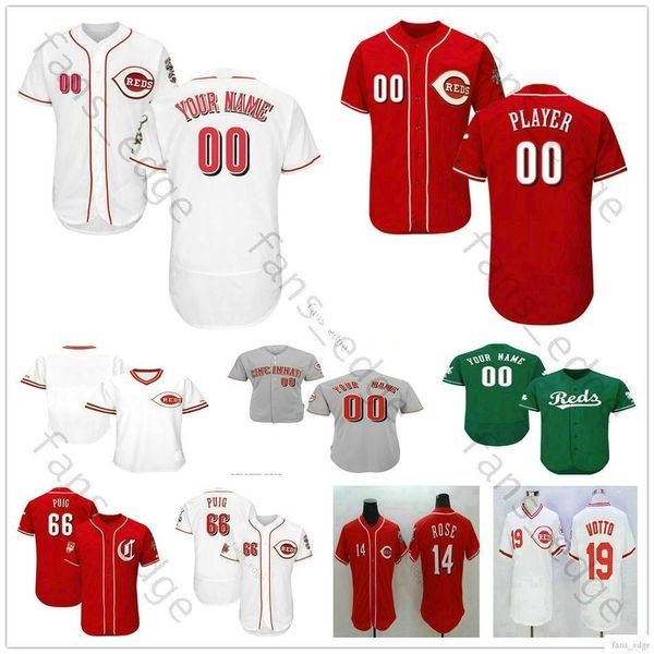 

Custom Cincinnati Sonny Gray Tom Seaver 16 Tucker Barnhart Yasiel Puig Man Woman Kids Youth Reds Baseball Jerseys