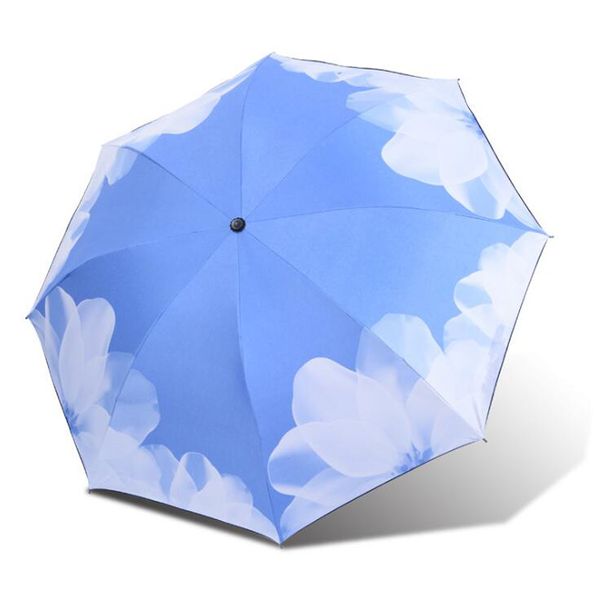 200 teile / los Weibliche Regenschirme Griff Kreative Spitze Nette Sonnige und Regnerische Anti-UV Umbralla Drinkware Frauen Regen Umbrella2604