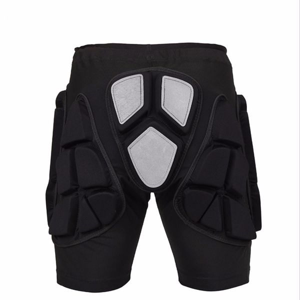 

brand new 2.2cm thickening eva padded hip protective shorts outdoor sport ski skateboard snowboarding butt tailbone protector, Black;gray