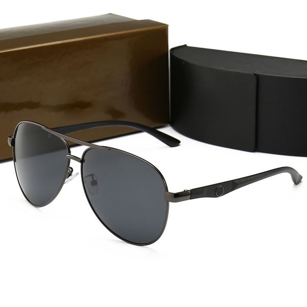 

качественные дизайнерские солнцезащитные очки класса люкс luxury restore старинных солнцезащитных очков mens fashion driving металлические о, White;black