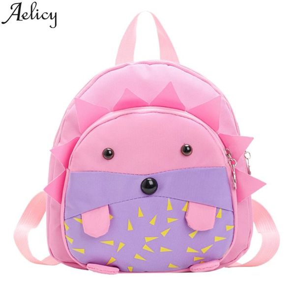 

aelicy boy schoolbag girls boys cute children kindergarten school bags teenager kid student backpack 2020 new animal cartoon bag