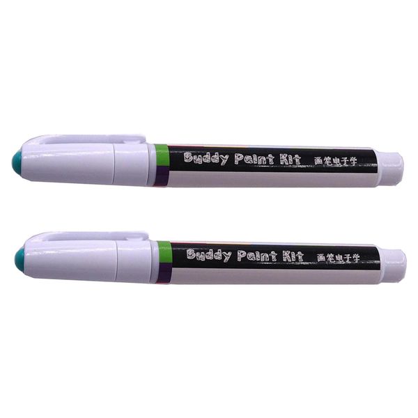 

2x conductive ink pen electronic circuit draw instantly magical pen marker