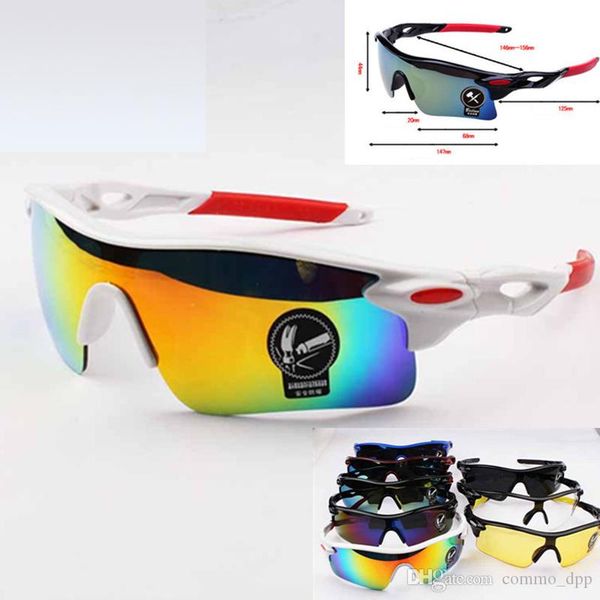 

2017 летних мужчин новейшего стиля велосипедных солнцезащитные очки 10 цветов солнцезащитных очков мужчин велосипеды стекло nice спортивных, White;black