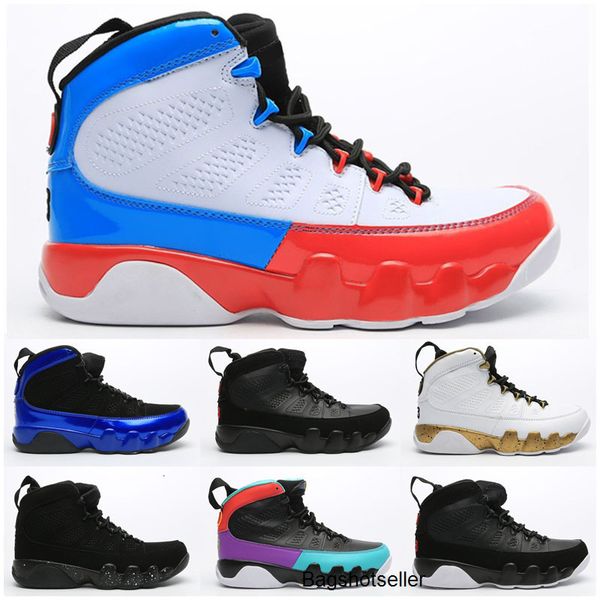 

jumpman  9s dream it do it unc mop melo mens basketball shoes og space men the anthracite sporst sneakers trainers, Black
