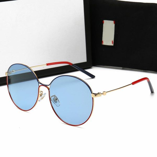 

2019 new oversized round red green brand sun glasses designer fashion female shades oculos zonnebril dames sunglasses with logo, White;black