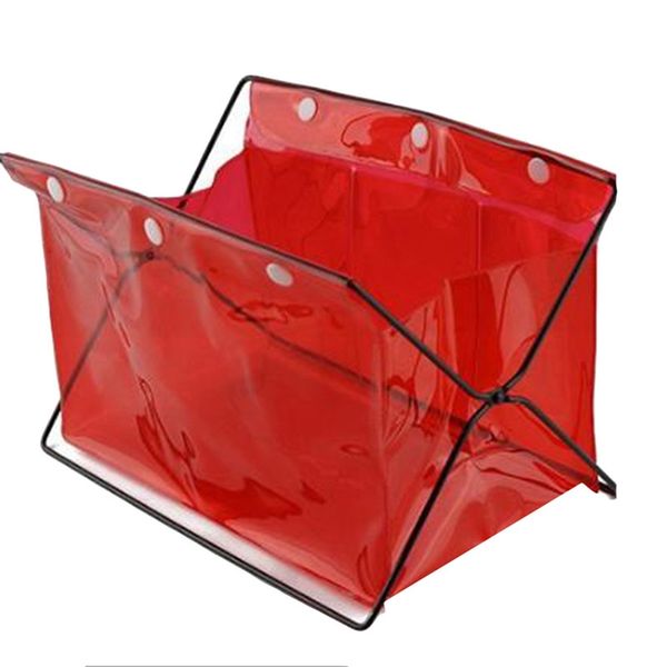

простые ювелирные изделия способа хранения box case макияжа cosmetic bag яркий организатор прозрачные корзины складная контейнер для хранени