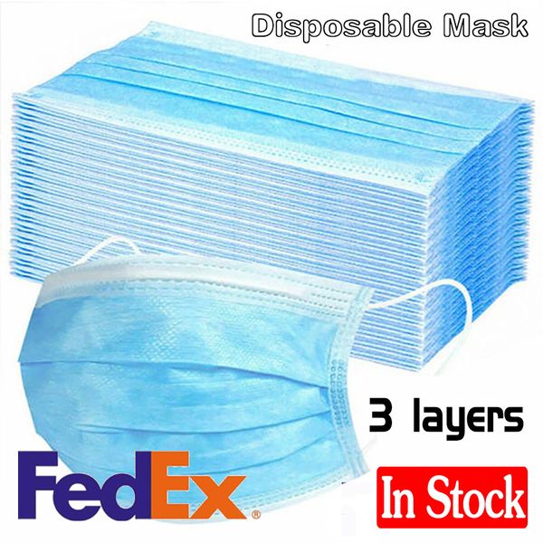

in stock disposable mask, 3-layer masks, breathable disposable earloop mouth face mask, comfortable mask fast delivey