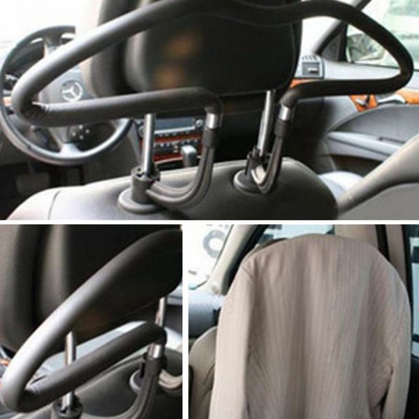 

car seat headrest coat rack jacket suit clothes stainless steel hanger rack