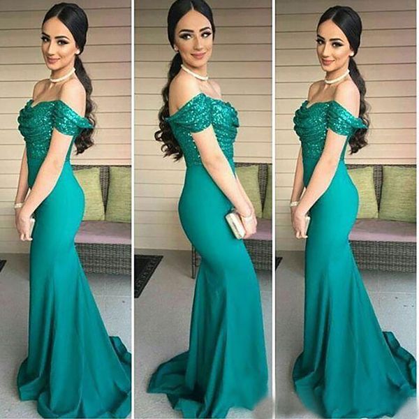 Costume Made Hunter Lantejoulas Verdes Barato Vestidos de Promoção Sexy Stretch Setin Formal Party Vestidos de Prom Vestidos BD8937