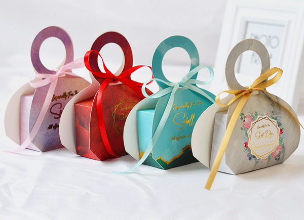 

20pcs/lot creative wedding candy box gift packaging box portable carrying wedding kids birthday baby shower party supplies
